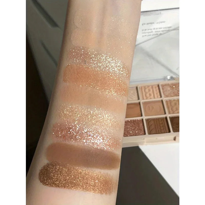 Paleta de Sombras com 9 Cores