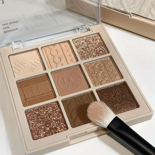 Paleta de Sombras com 9 Cores