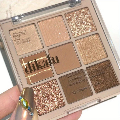 Paleta de Sombras com 9 Cores