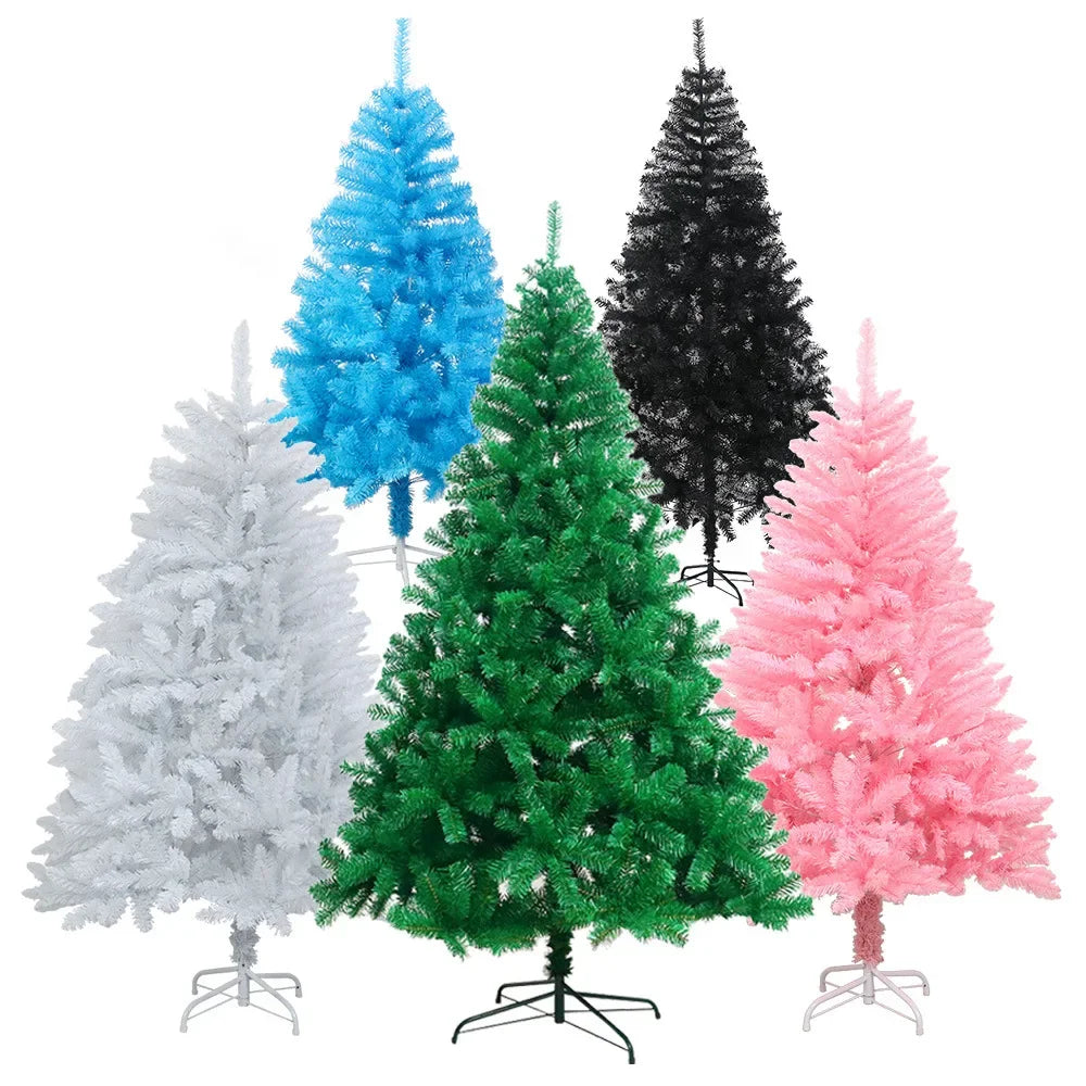 Árvore de Natal Artificial de 60CM, Árvore de Natal de PVC, Pinheiro Natalino para Decoração de Festas, com Galhos e Folhas Encorpados, Mini Árvore de Natal com Enfeites.